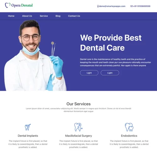 dental-clinic-website-template
